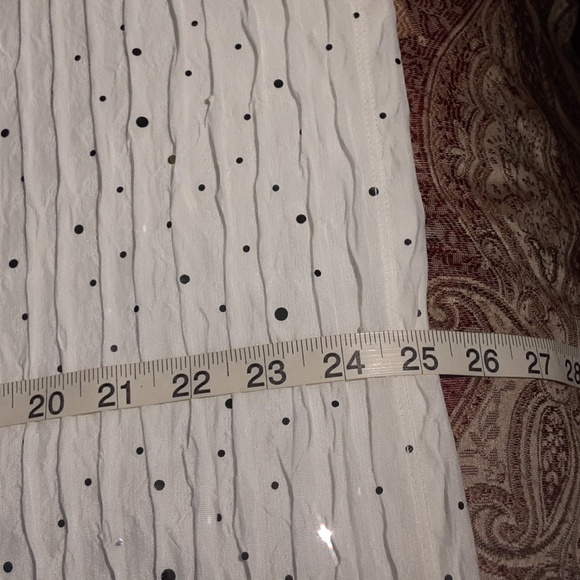 Size Xlarge sparkly sequence the chiffon TanJay blouse shirt - Picture 15 of 16